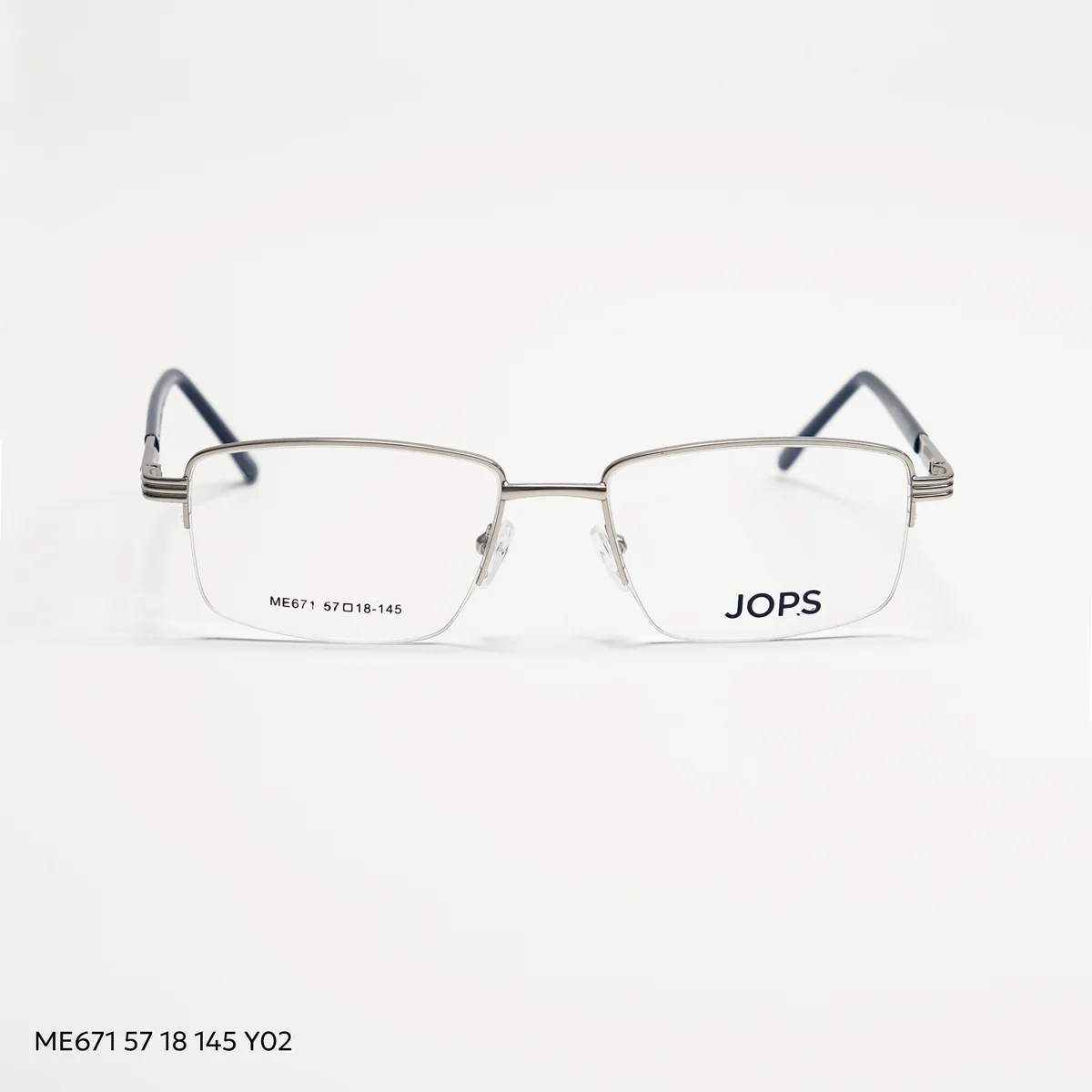 JOPS Оправы ME671, Унисекс, Серебристый